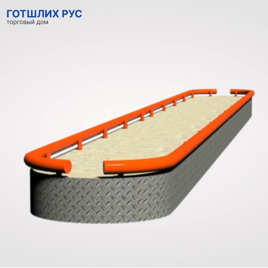 Отбойник ParkStyle для парковочного островка